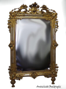 specchiera antica napoleone iii